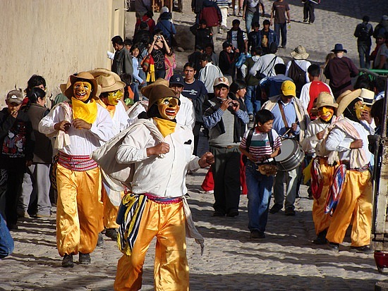 Epiphany Parade Ollantaytambo
