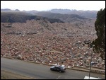 Our first view of La Paz
