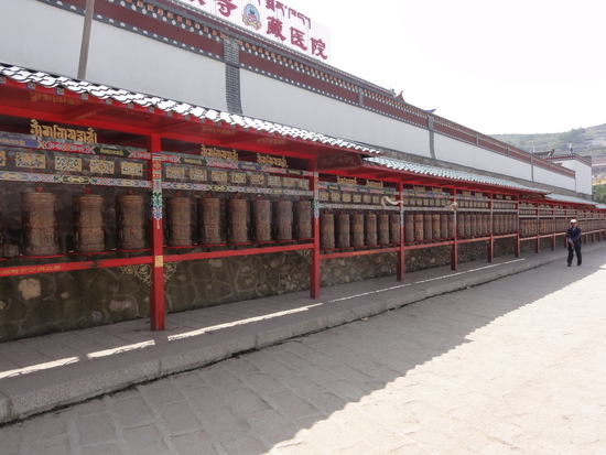 Ta'er Monastery Prayer Wheels