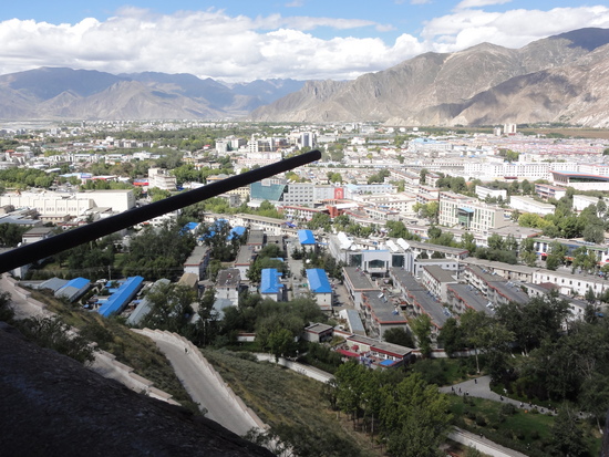 Lhasa from the Palace