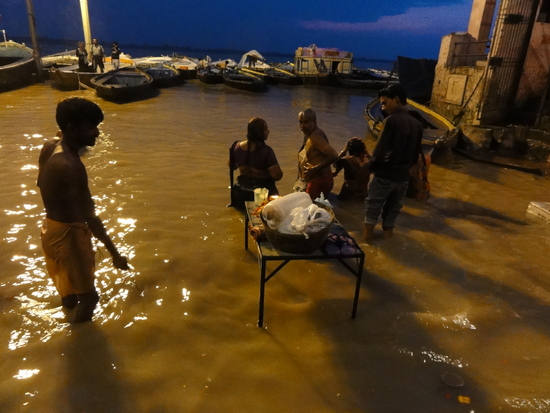 Bathing In The Ganges