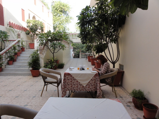 Breakfast In The Garden