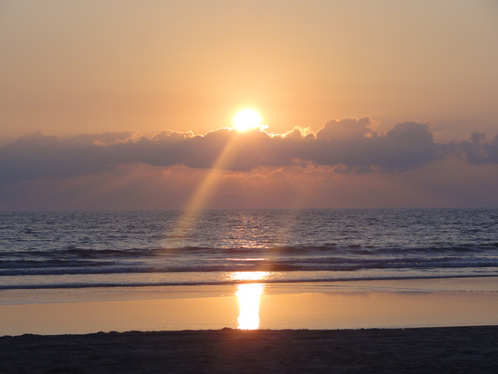 Sunset on Majorca Beach