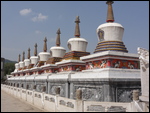 Ta'er Monastery Stupas