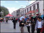 Lhasa Market In The Old Quarter