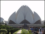 The Ba'hai Lotus Temple