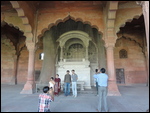 The Mogul's Throne - Red Fort