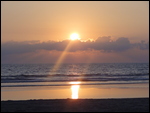 Sunset on Majorca Beach