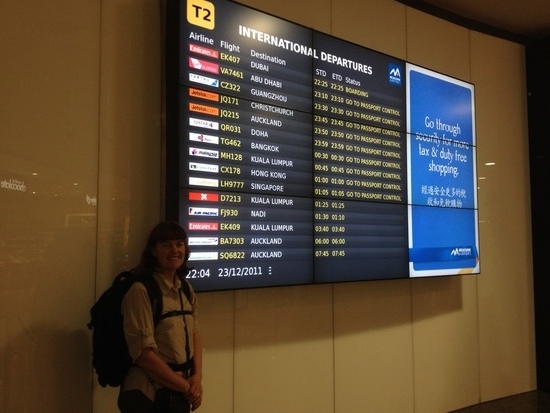 Leaving Melbourne
