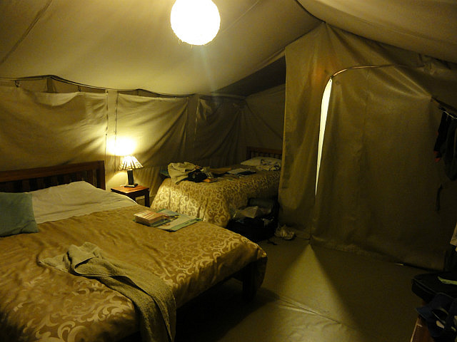 Inside Our Tent