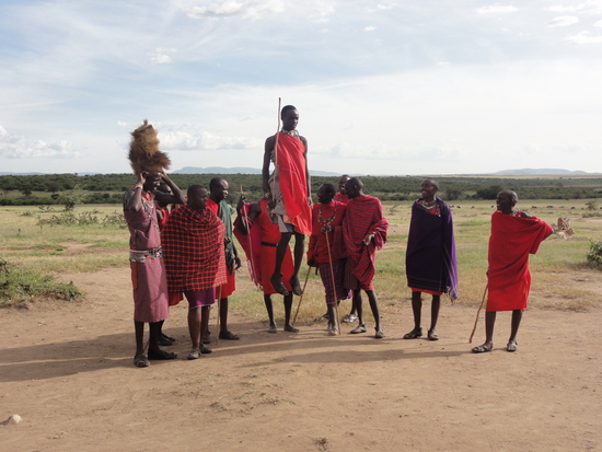 Masai Village - Jumping Competition
