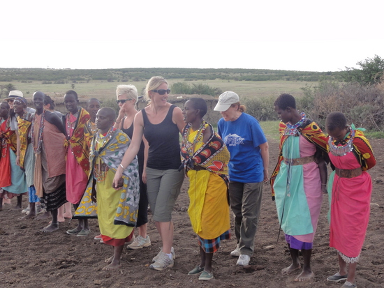 Masai Village - Womens Dance