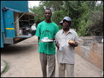Our Driver TK, and Our Guide Shumba