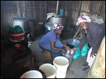The Kitchen Preparing Lunch