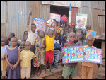 School Children With Their Gifts From Syndal