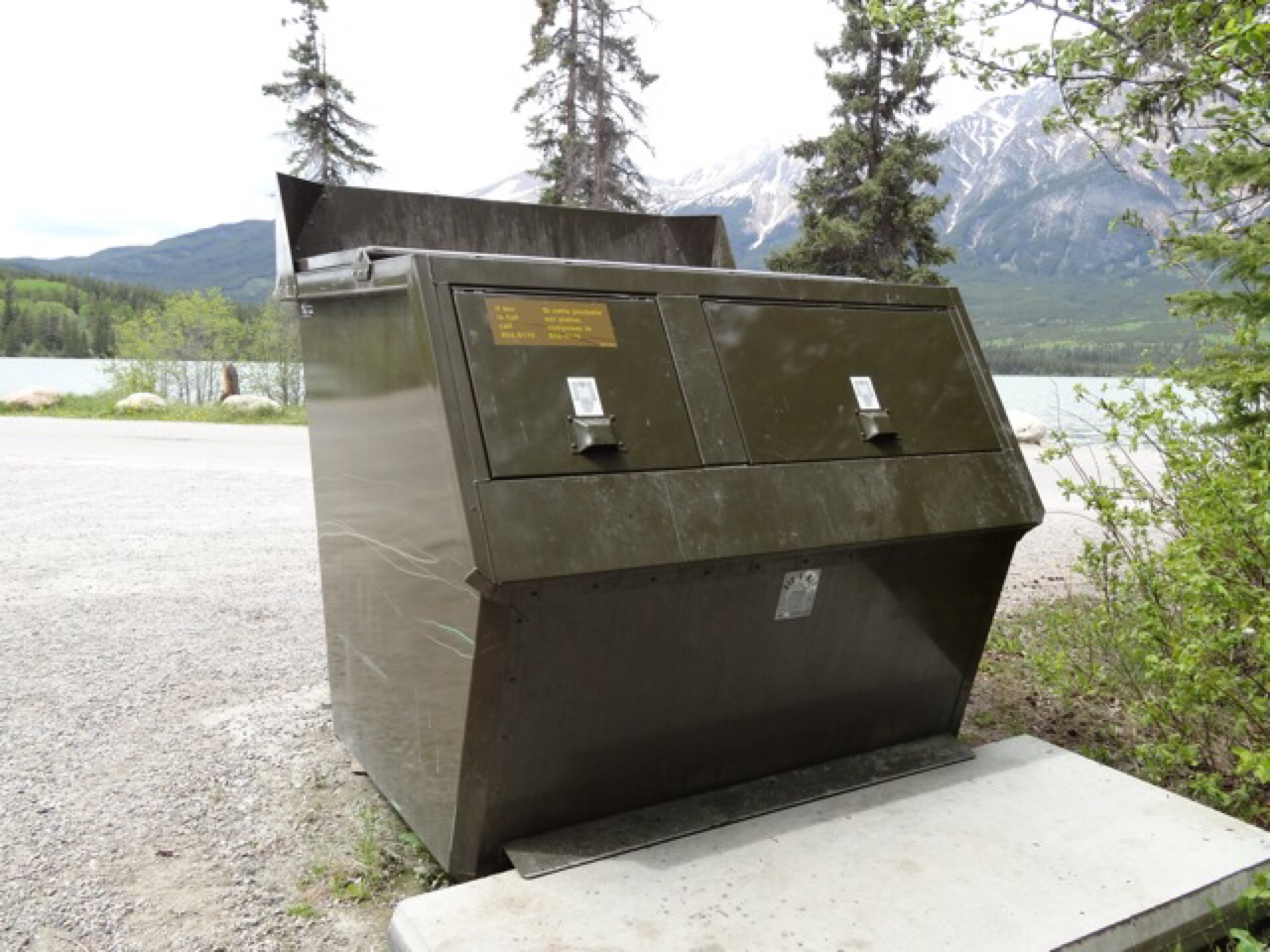 Bad Ass Black Bear Proof Rubbish Bins