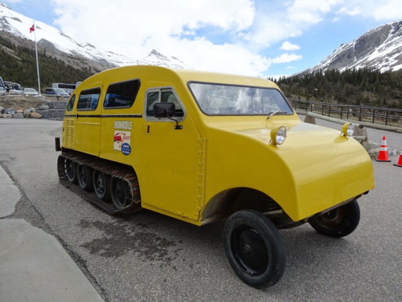 Old Snowmobile