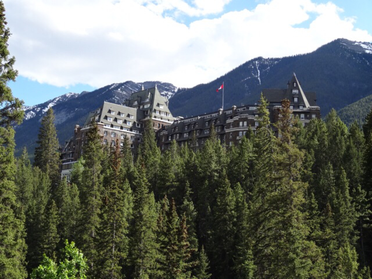 Fairmont Hotel from the Falls