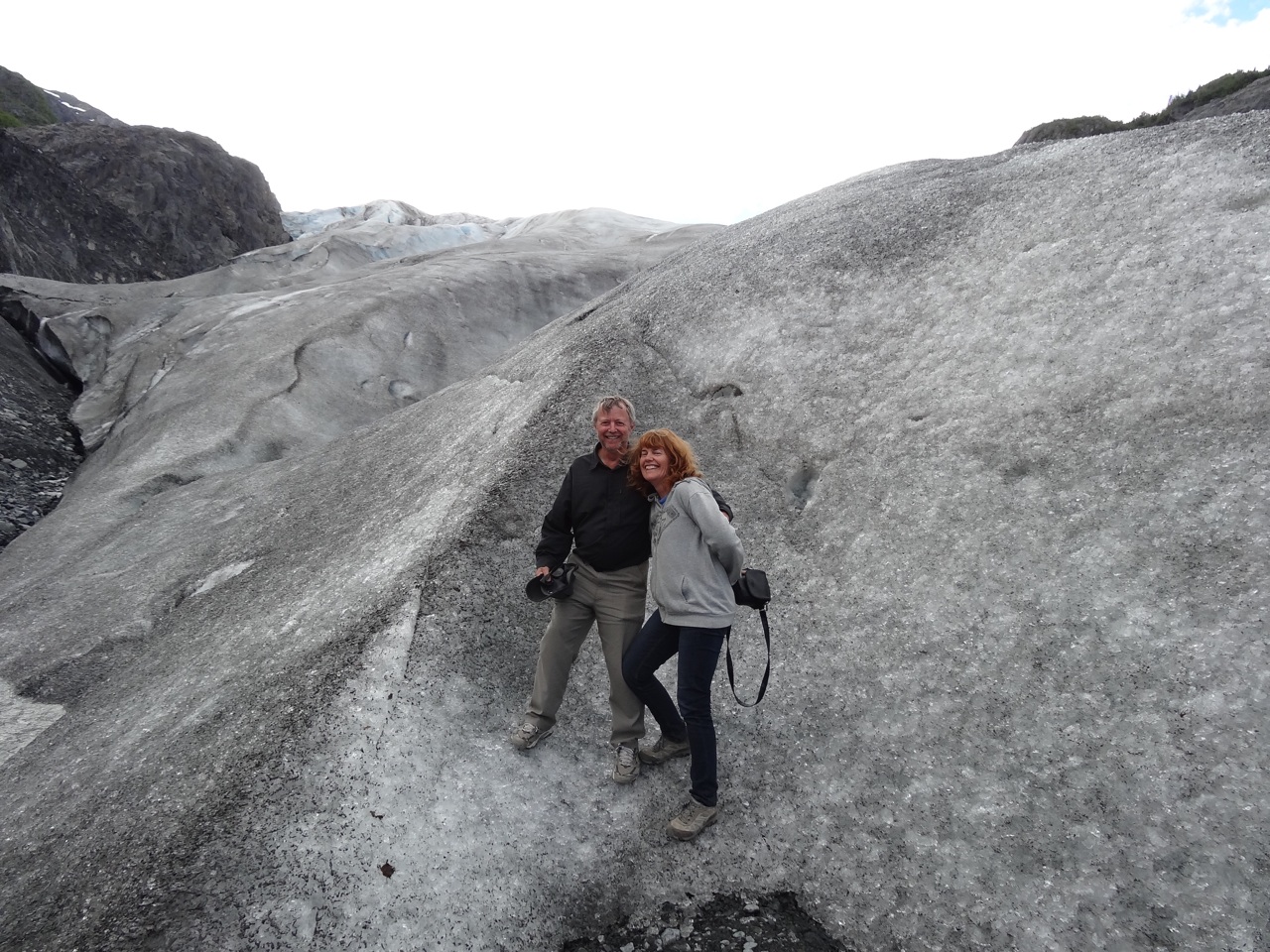 Standing On A Glacier