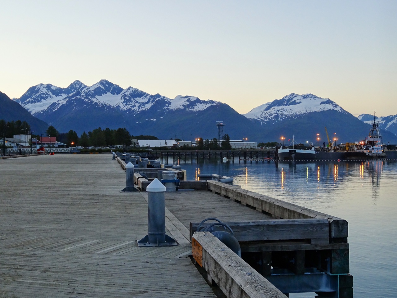 The Port of Valdez at 4am