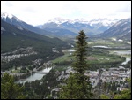 Banff From Tunnel Mountain