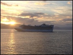 Drag Races At Sunset