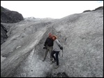 Standing On A Glacier