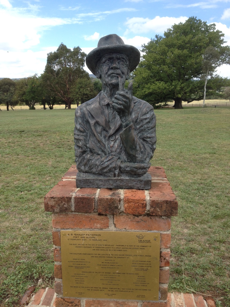Banjo Patterson Memorial