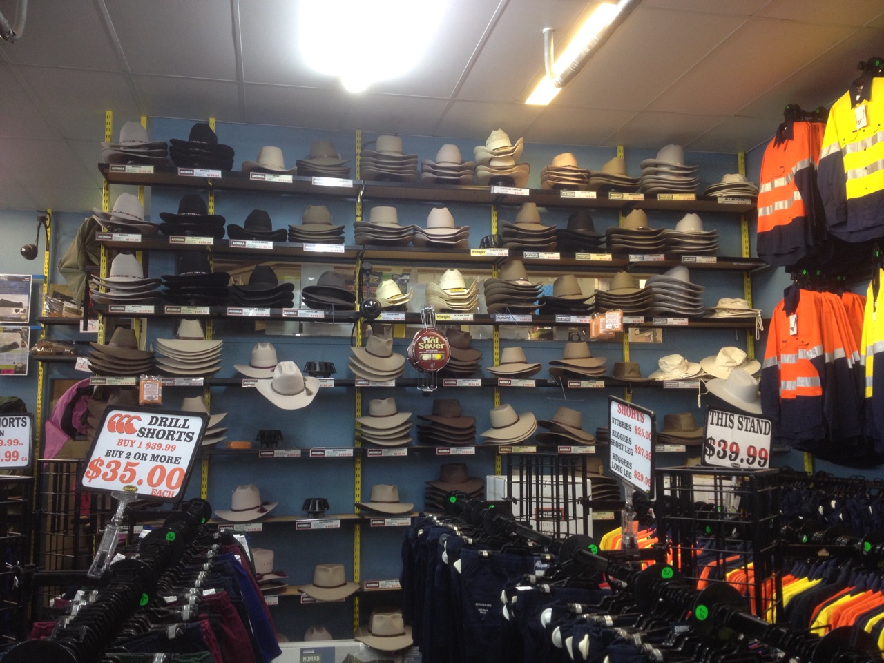 The Hat Rack in the General Store