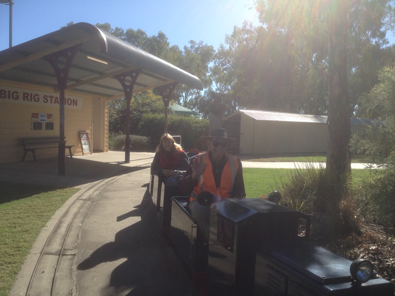 On The Minature Railway