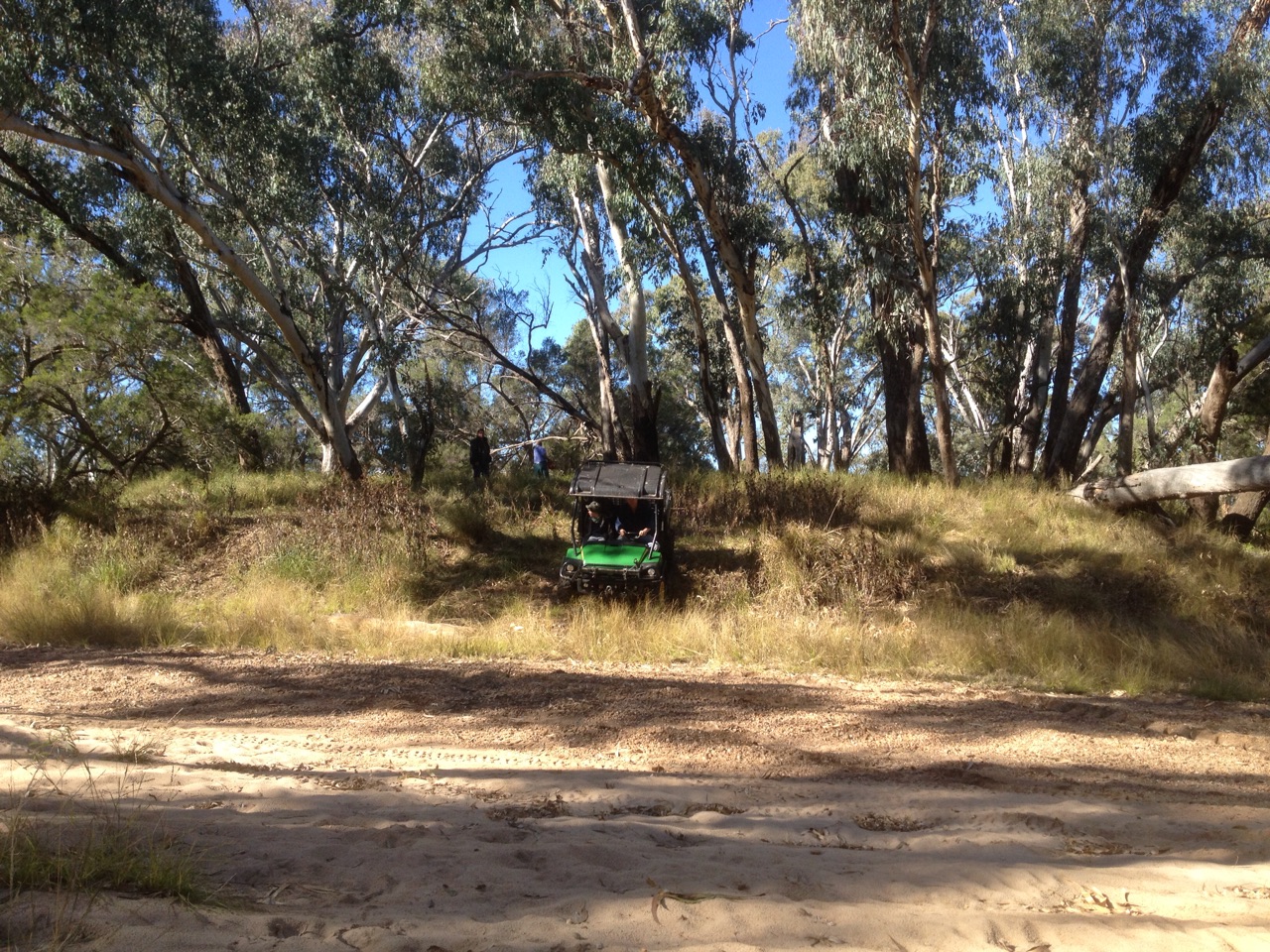 Clearing the obstacle course