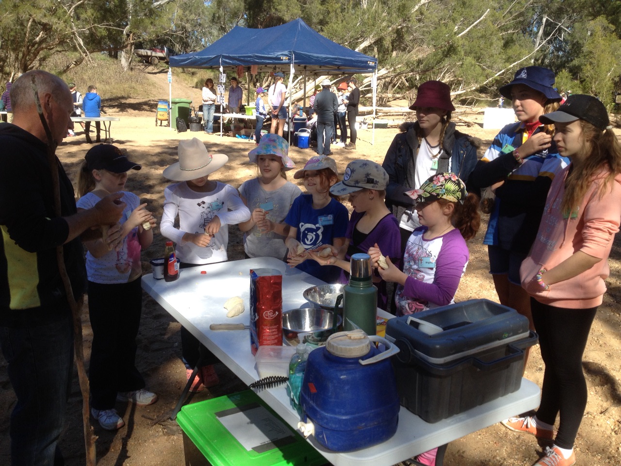 Day Camp In Full Swing