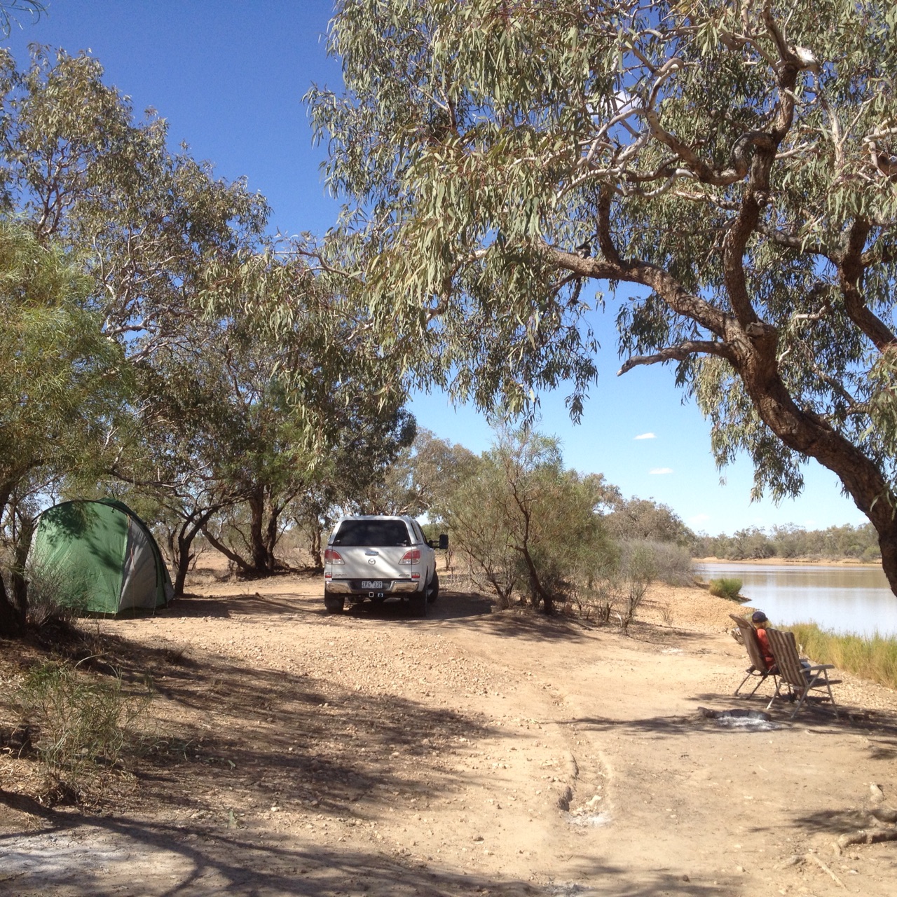 Camping at the Waterhole