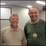 With Bruce Coomer