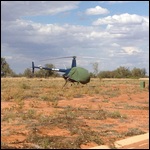 Just park your helicopter at the door