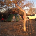 Our campsite