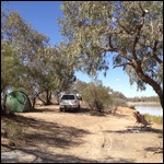 Camping at the Waterhole