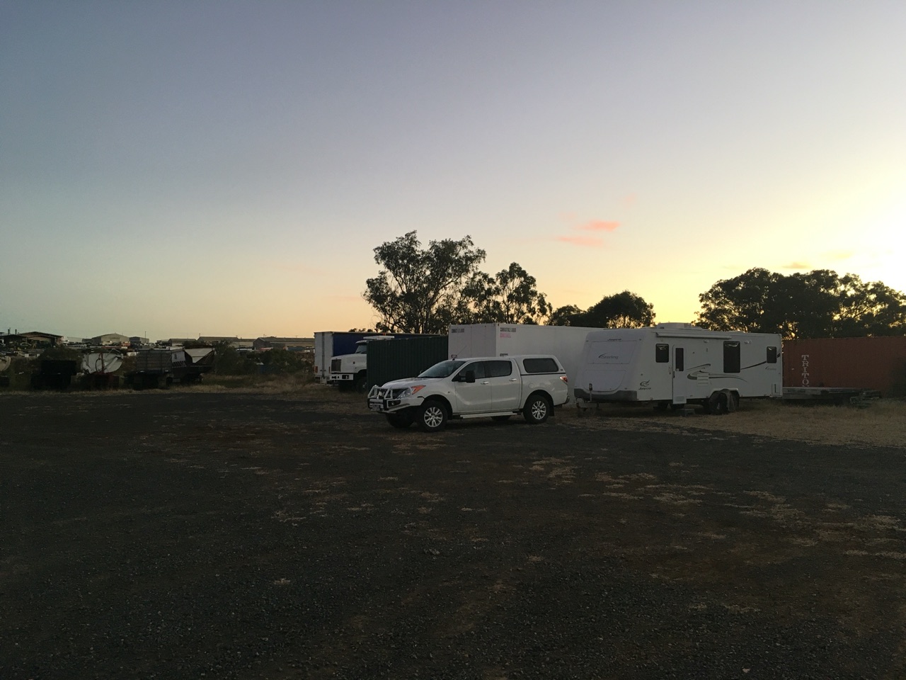 Storing The Caravan