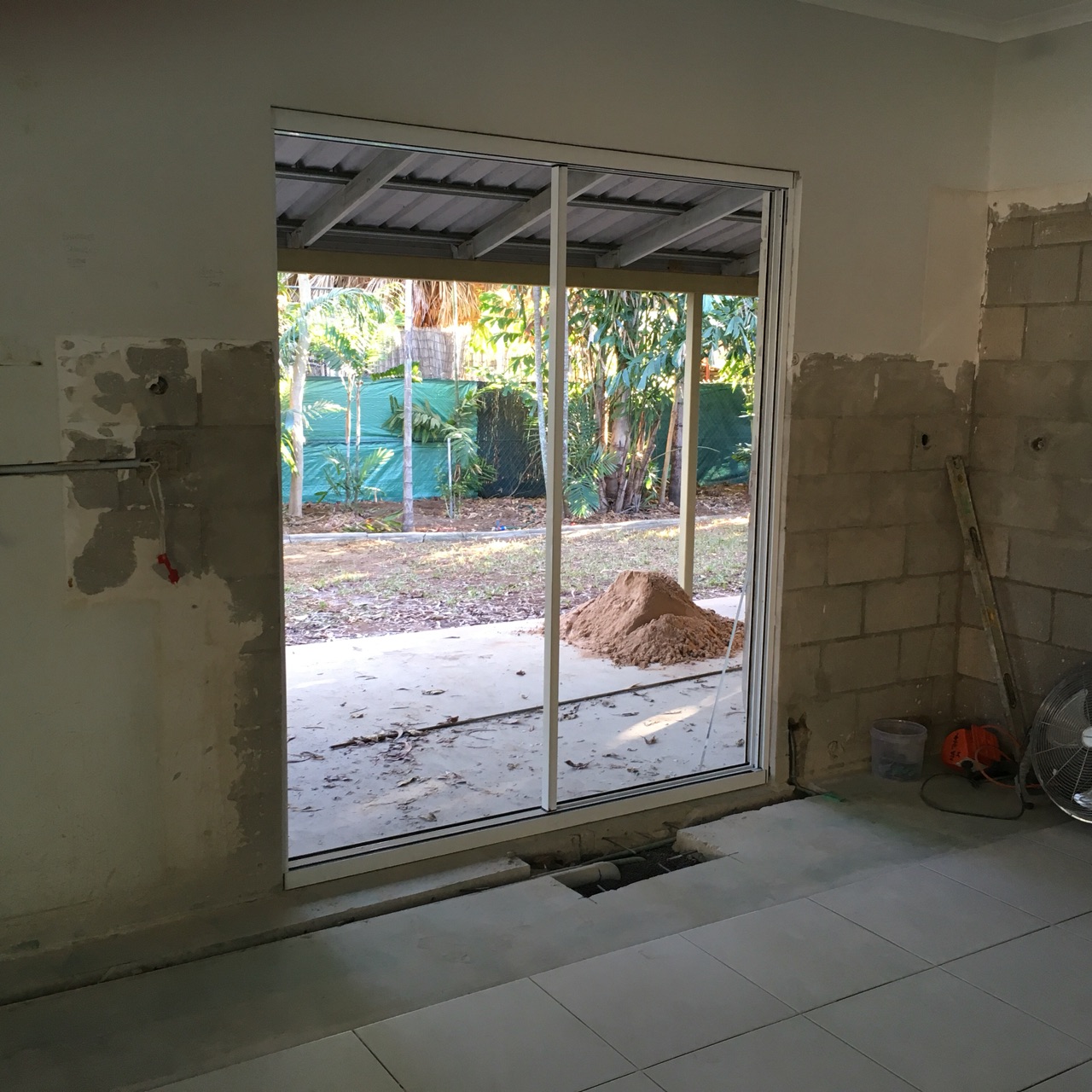 Door frame in