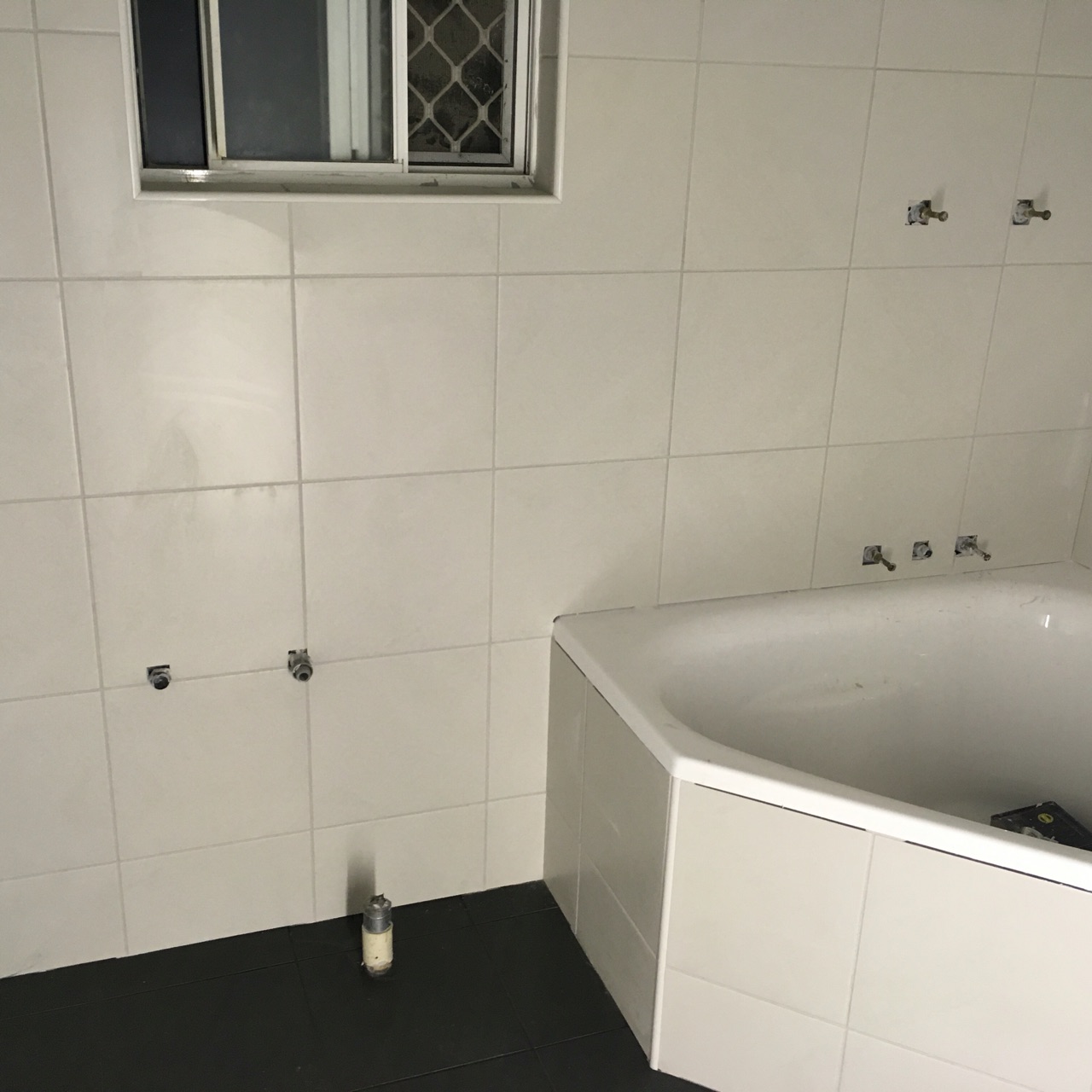 Tiling And Grouting Completed