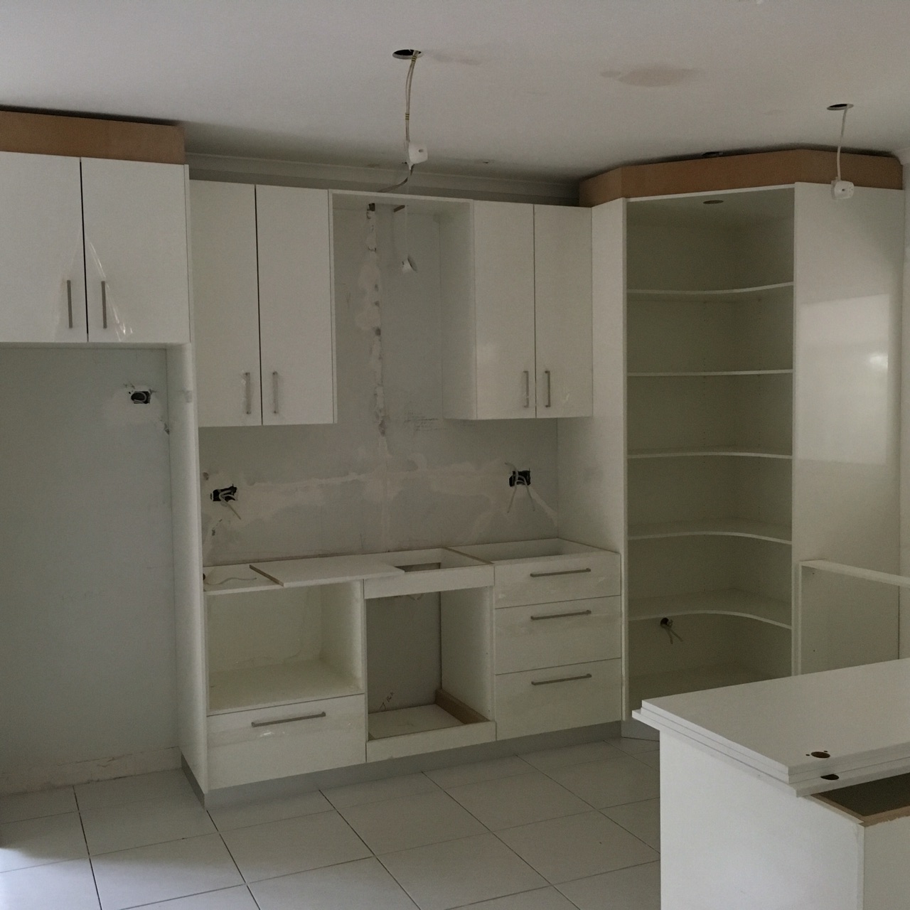 Kitchen almost in