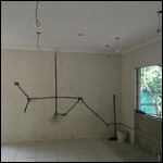 Electrical rough in completed
