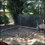 Shed Slab Is Prepared