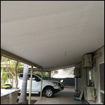 Outside verandahs painted