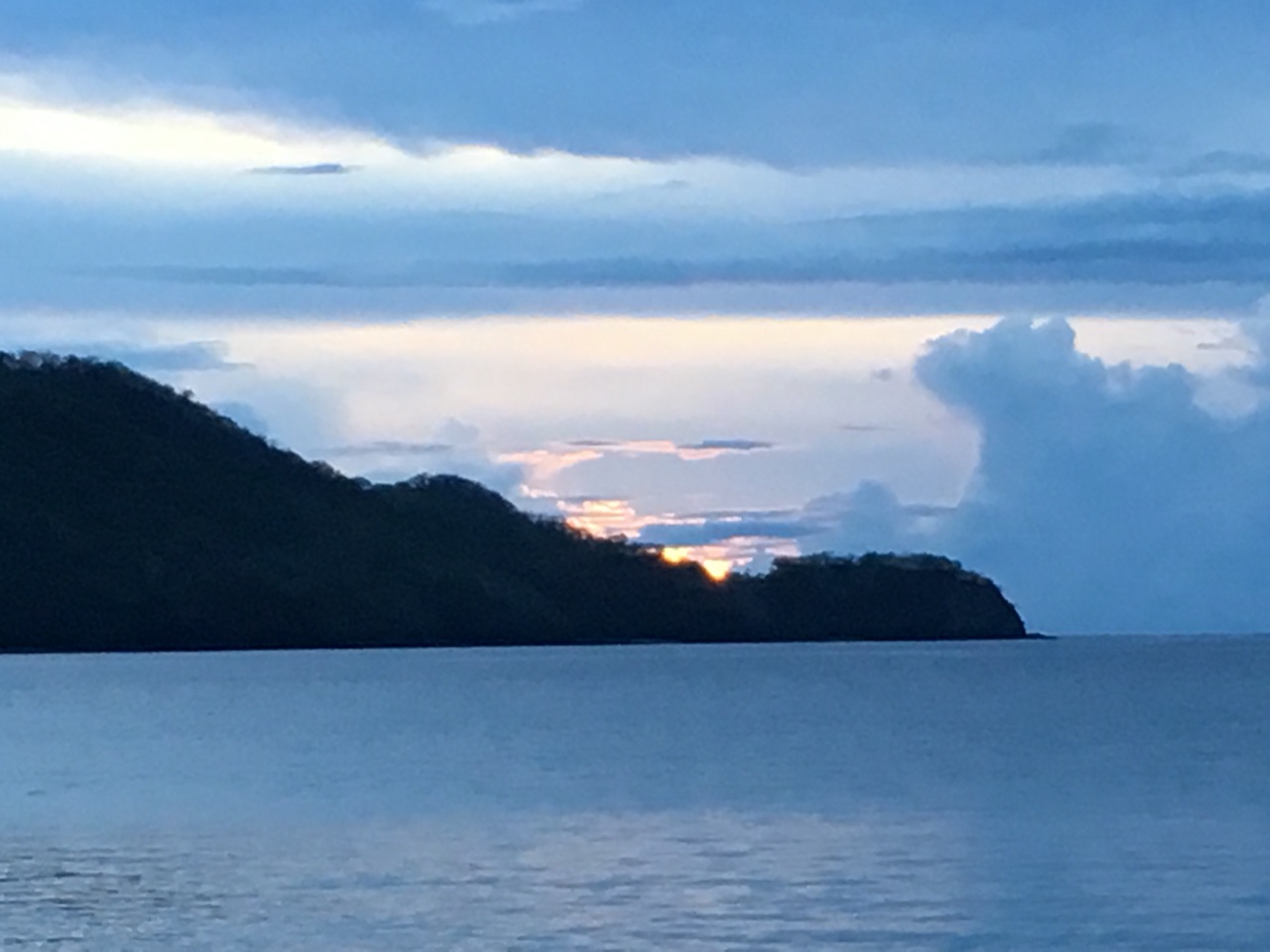 Sunset Over The Pacific