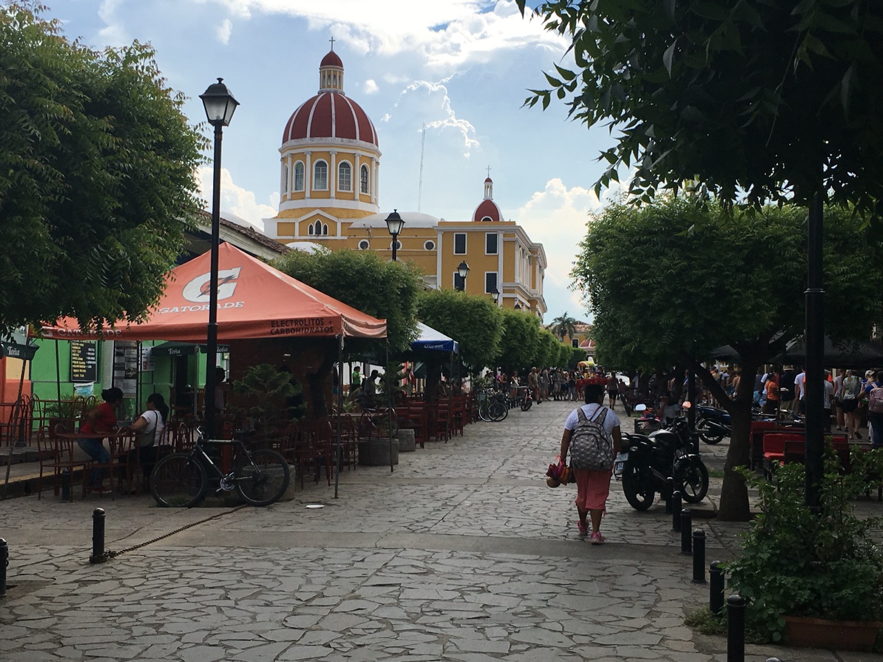 Granada City Square and Cathedral