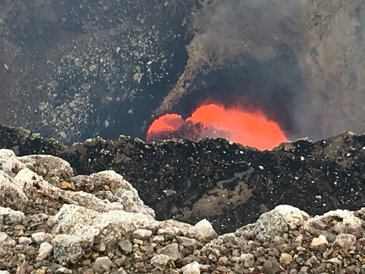 Peering Into a Volcano
