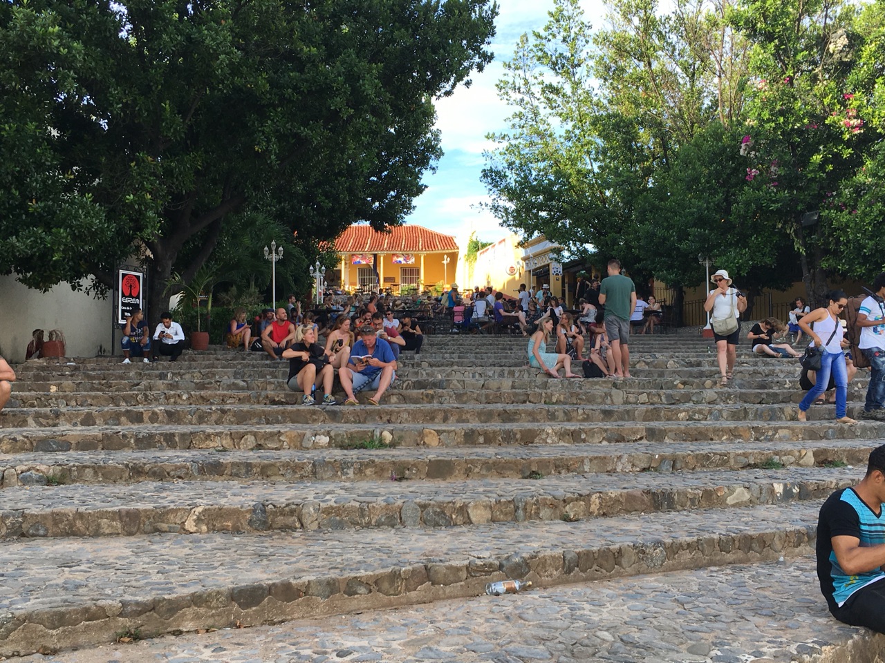 Listen to Cuban Music at the wi-fi hotspot