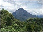 Mount Avenal Volcano from our room