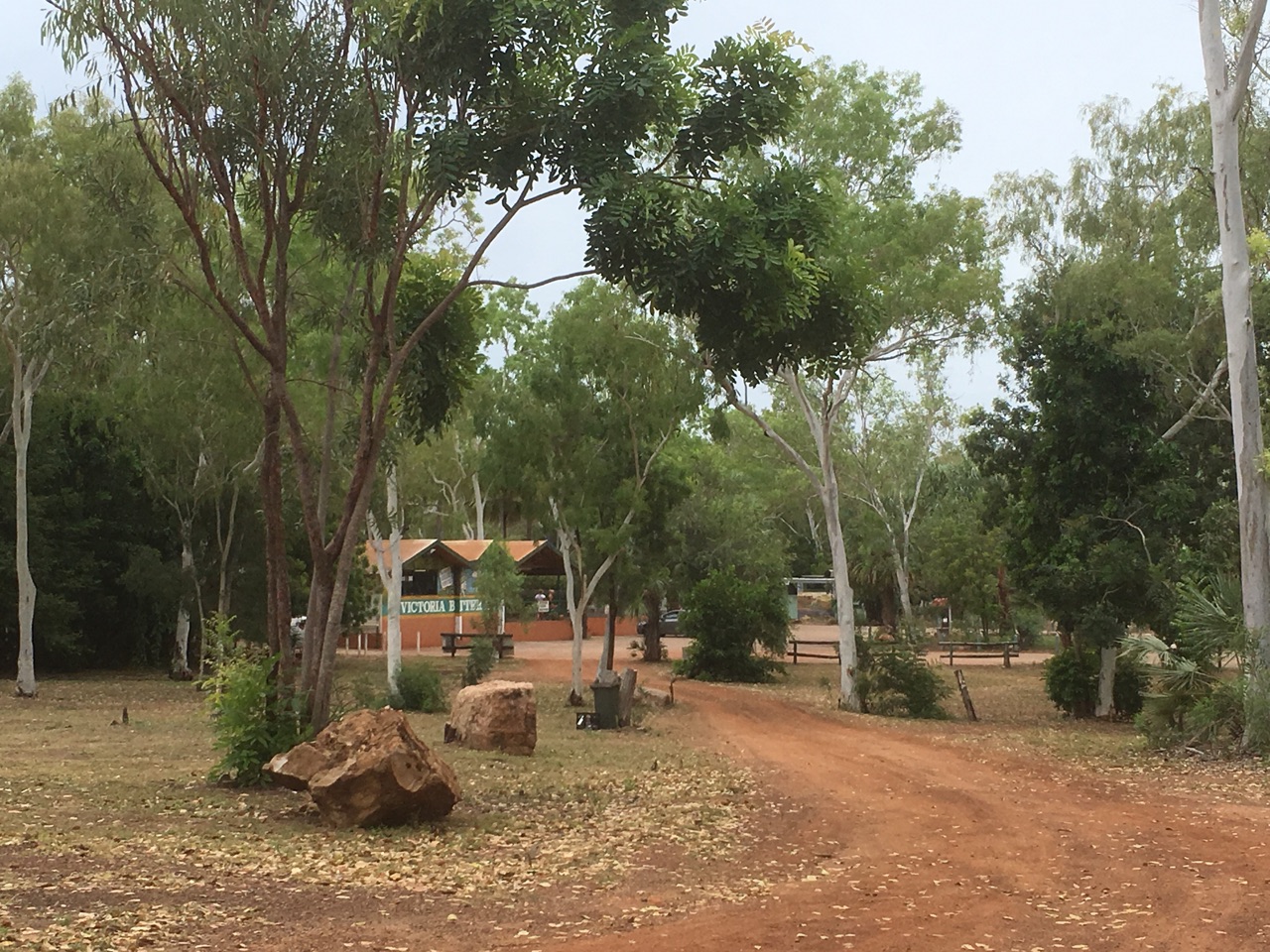 Mataranka Hot Springs campground